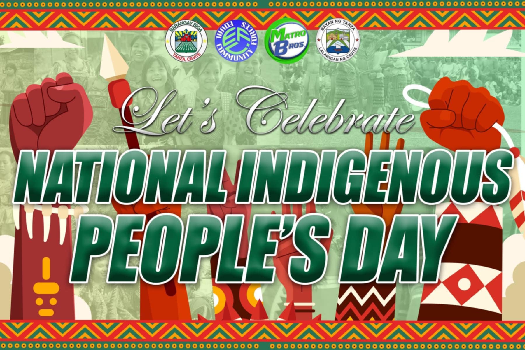 Ngayong araw, atin pong ginugunita at ipinagdiriwang ang Indigenous Peoples&amp;#039; Day — isang dakilang pagkilala sa ating mga Katutubong Kapatid na tagapagdala ng tunay na diwa ng pagka-Pilipino.